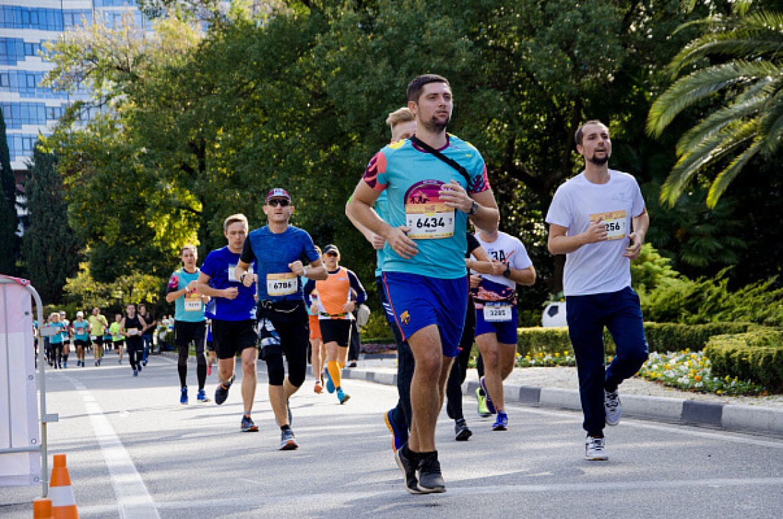 В рамках «Сочи Марафон 2020» легкоатлеты пробегут 42 км